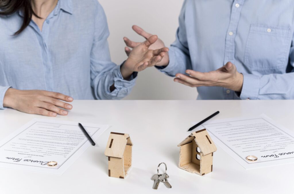 Arguing over Property in a Divorce