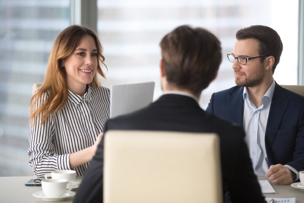 Lawyers Handling a Successful Case